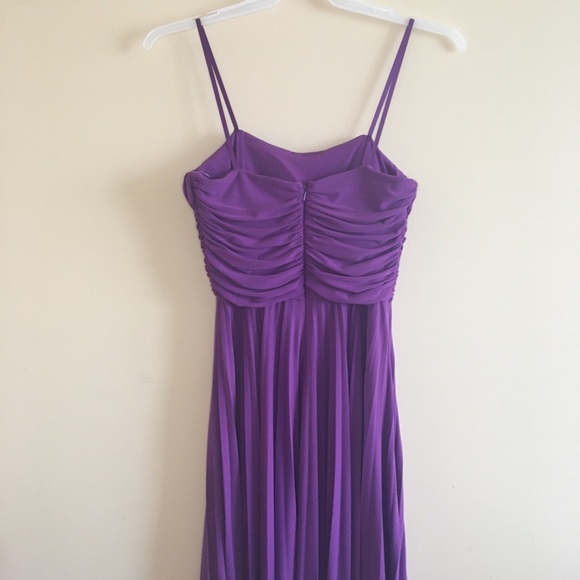 Max & Cleo Short Purple Dress - Picture 3 of 8